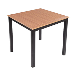 Mesa de jantar de madeira compensada do restaurante do jardim【Ican30121】